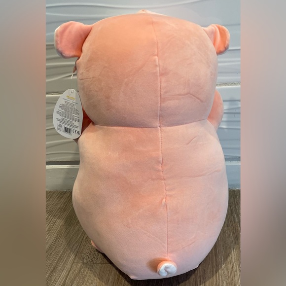 NWT Squishmallow HugMees 18” Elsa the Pink Lamb.. 2023 Easter plush. - Picture 4 of 7
